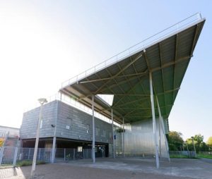 Entrée du lycée Ampère à Morsang-sur-Orge