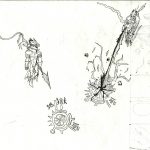 Réalisation d'une page de manga - travail d'élève