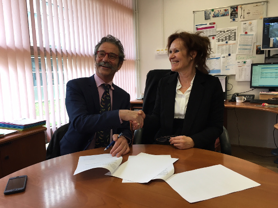 Signature d'un partenariat entre le Lycée et l'entreprise DEF