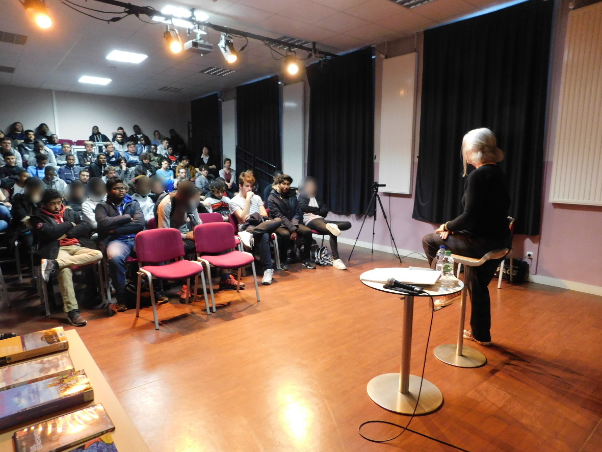 Rencontre de Sylvie Granotier à la Médiathèque de Morsang-sur-Orge dans le cadre des Leçons de littérature