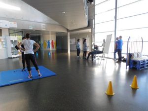 Cross Fit lors de la journée d'intégration des secondes 2019