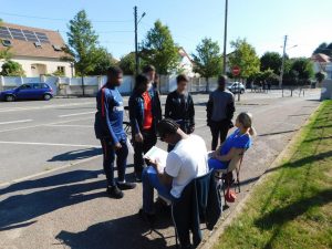 Découverte de Morsang-sur-Orge lors d'une course d'orientation - Journée d'intégration des élèves de secondes 2019