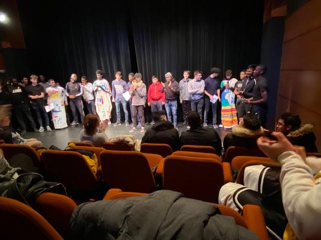 Atelier chorégraphique et d'écriture au théâtre de l'Arlequin par les TSNA