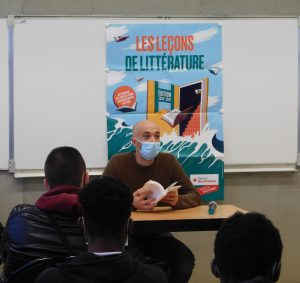 Leçon de litterature avec l'écrivain Pierric Bailly