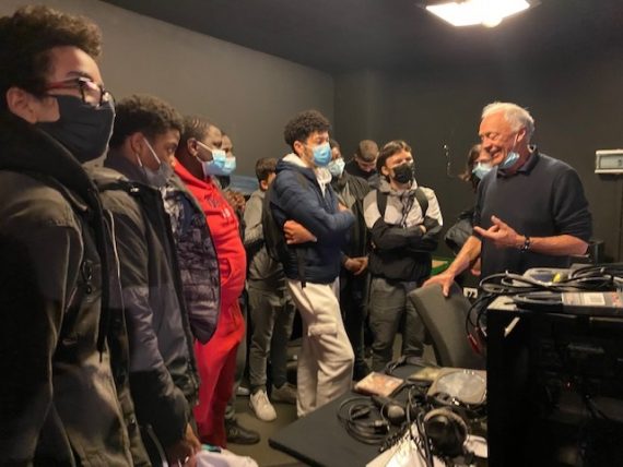 Visite des coulisses du théâtre de l'Arlequin - la Régie