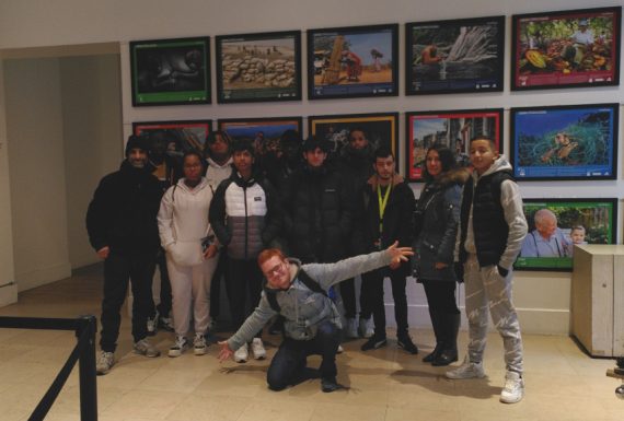 Les élèves écodélégué(e)s à la Fondation Good Planet