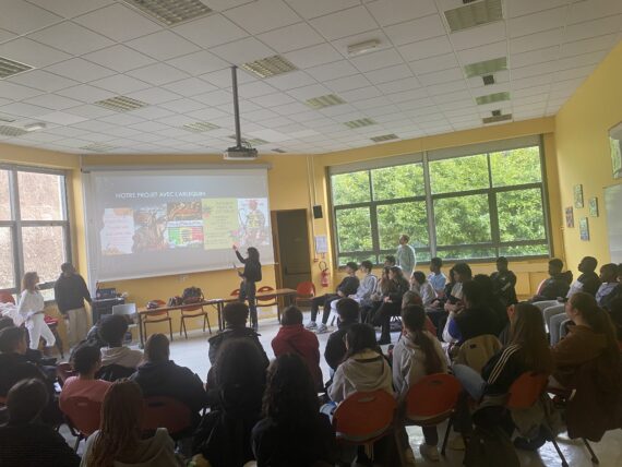 Rencontre entre les lycéens de Pagnol et d'Ampère le 6 février